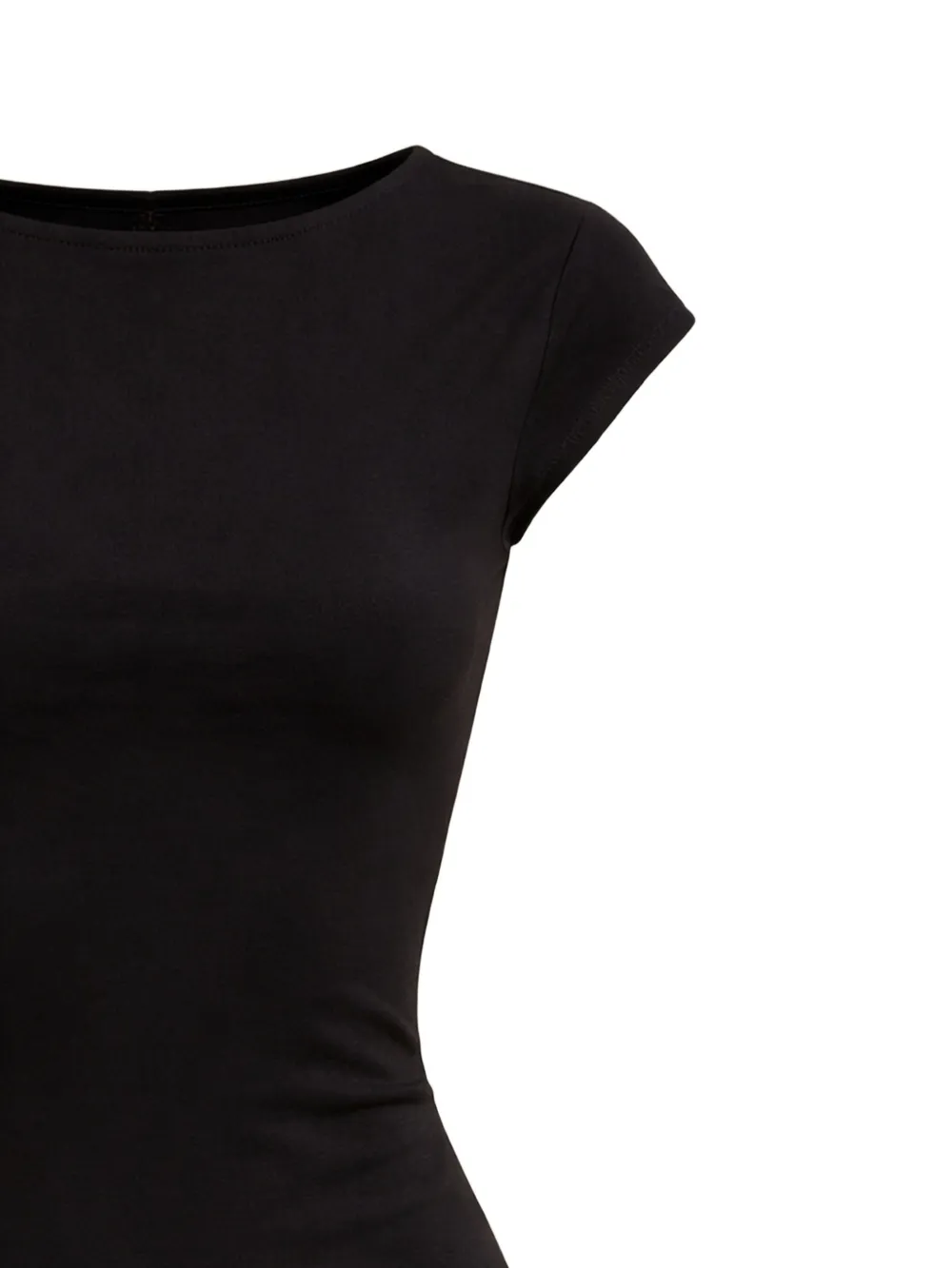 Reformation Soleil gebreide jurk Zwart