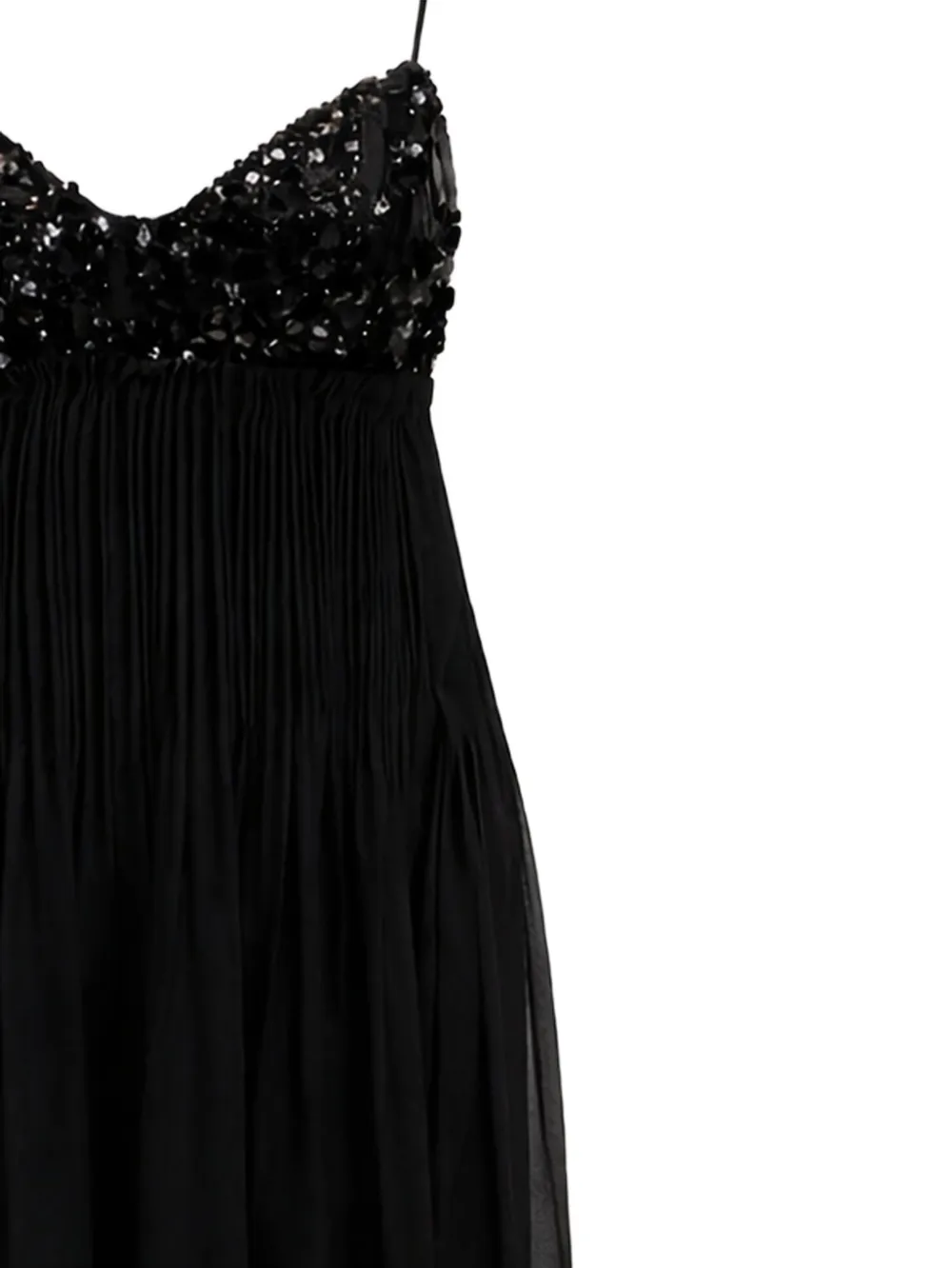 Sequin-Embellished Gown