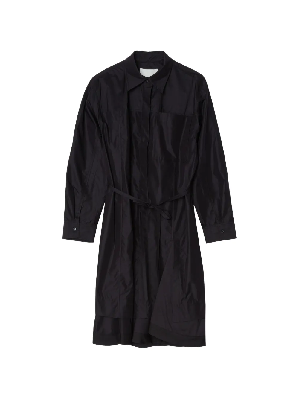 3.1 Phillip Lim belt pleat dress - Nero