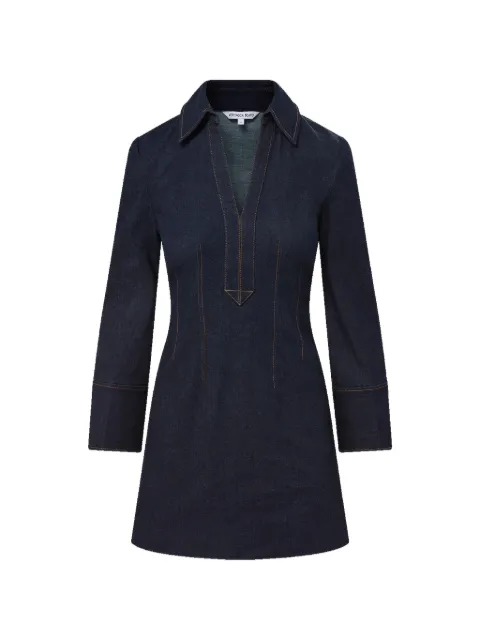 Veronica Beard V-neck mini dress