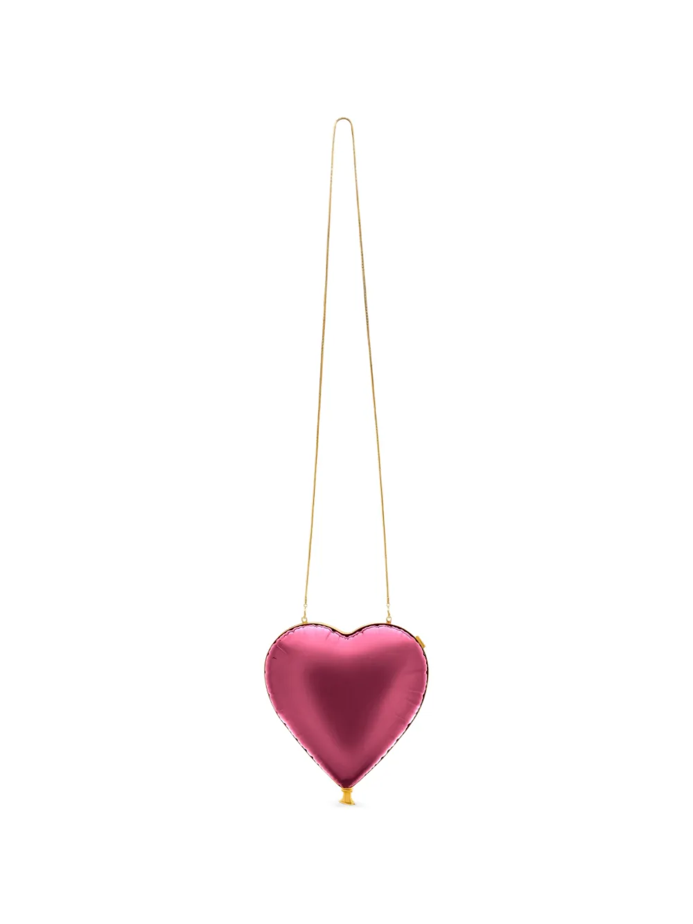 Oscar de la Renta heart baloon crossbody bag - Rosa