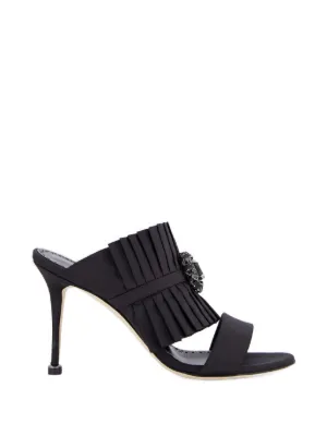 Manolo Blahnik スリングバック パンプス | ニュートラル | FARFETCH JP