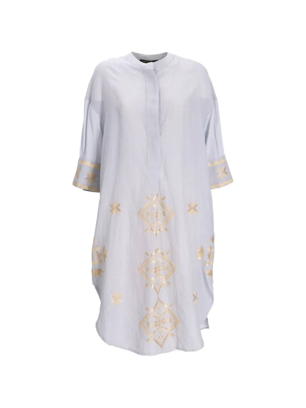 GREEK ARCHAIC KORI Tunica Lefkada - Grigio