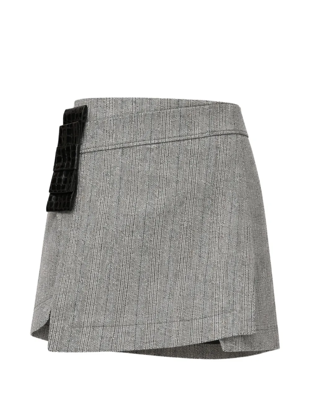 3.1 Phillip Lim asymmetric mini skirt - Grigio