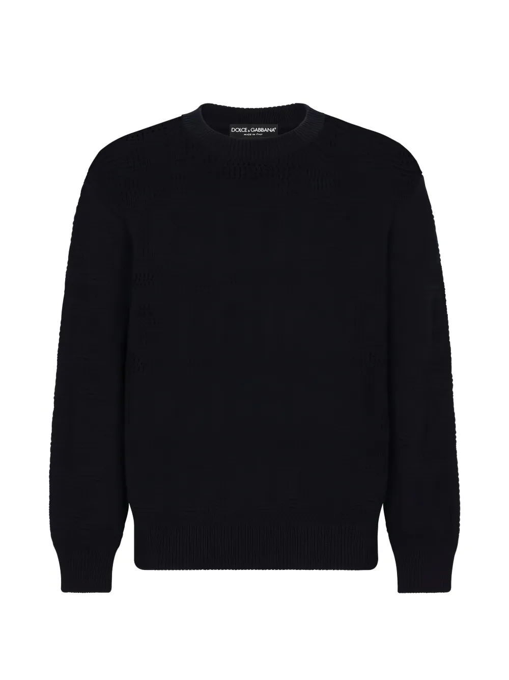 Dolce & Gabbana crew-neck sweater - Blue