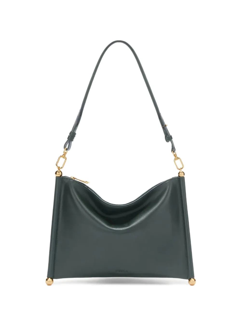 Furla Sfera Soft leather shoulder bag - Verde