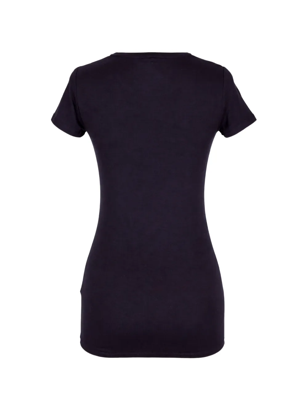 Majestic Filatures T-shirt met ronde hals Zwart