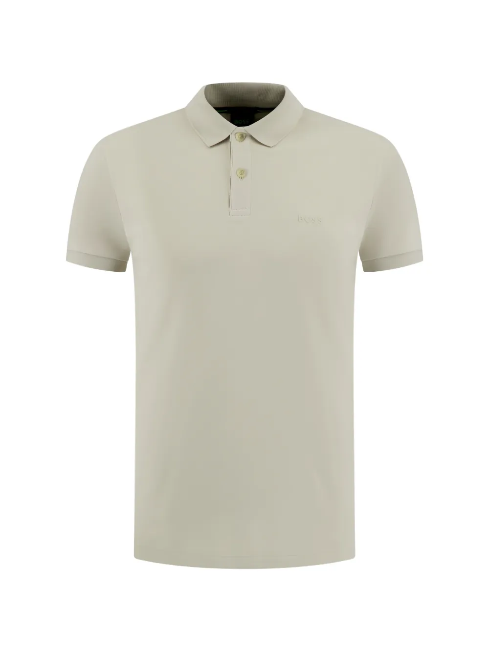 BOSS logo-detail polo shirt - Toni neutri