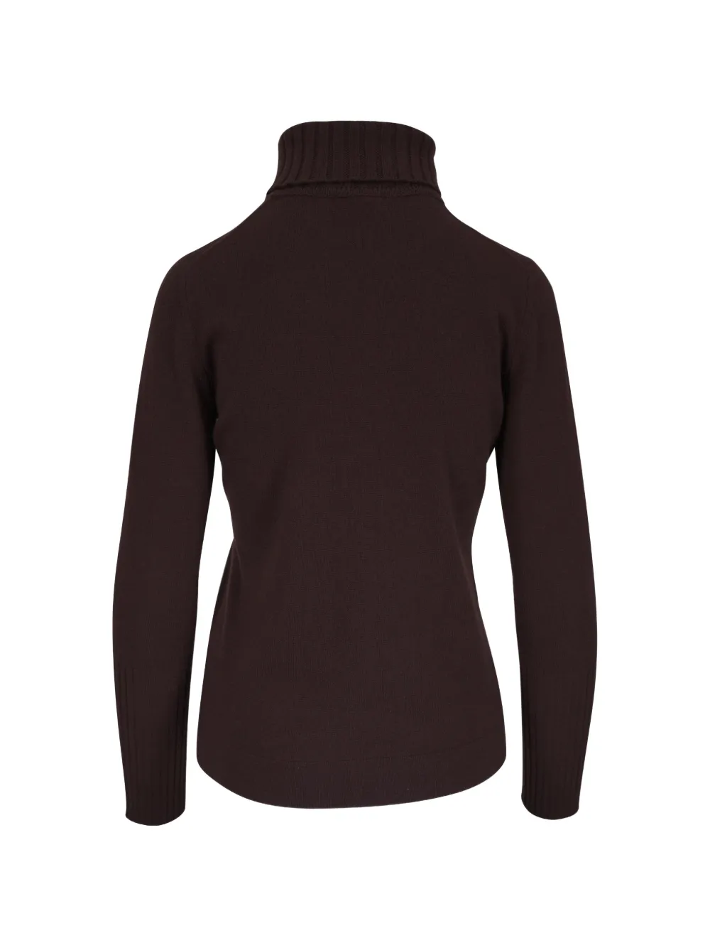  Kinross Cashmere Roll-neck Sweater - Brown 