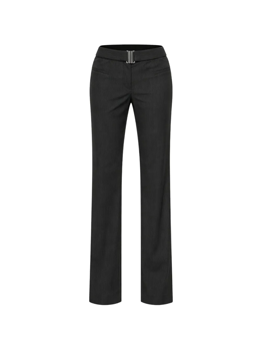 Reformation Cherie straight-leg trousers - Nero