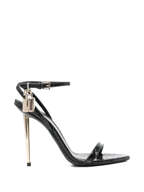 TOM FORD padlock strap sandals