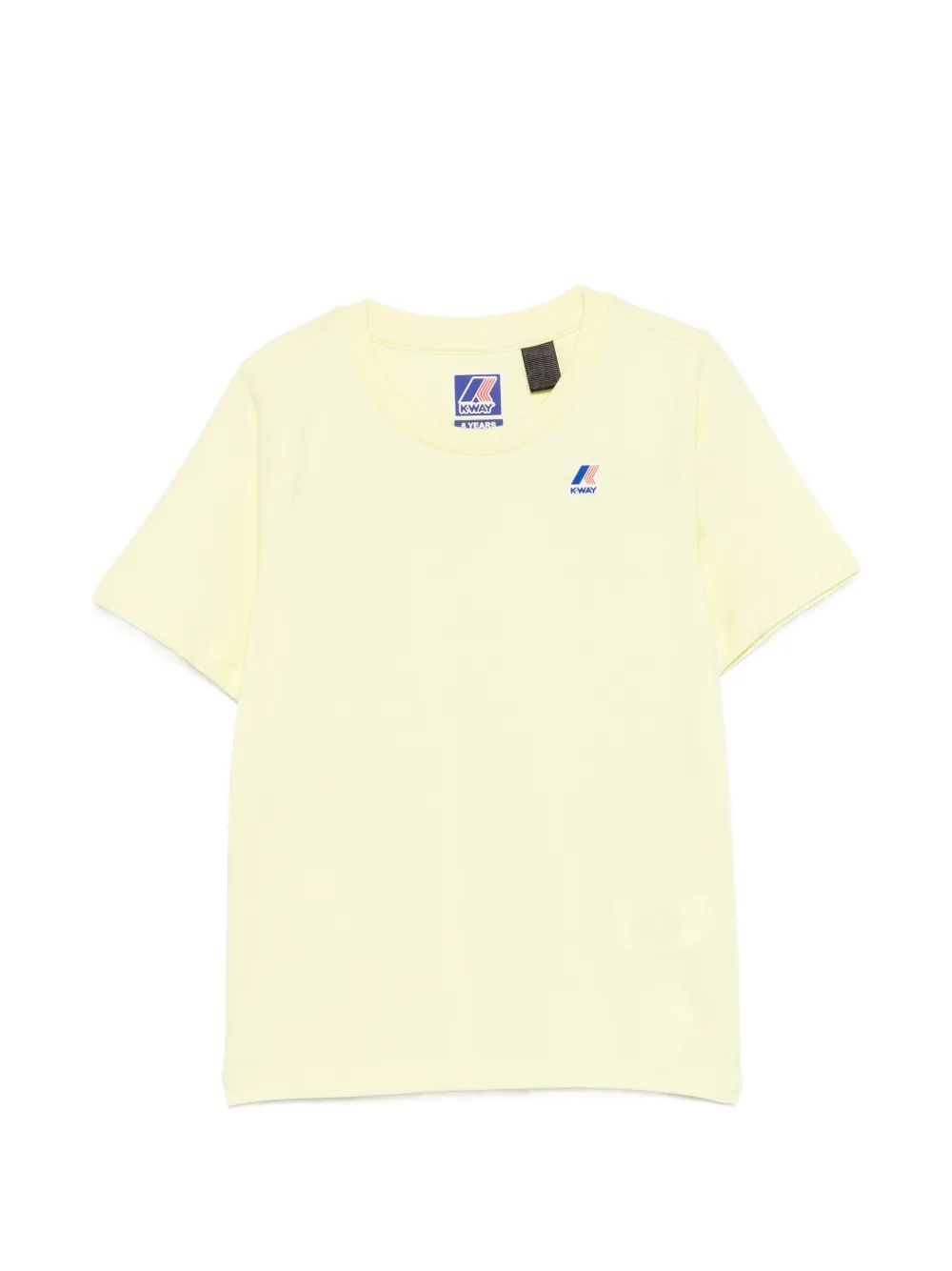 K Way Kids logo T-shirt - Giallo