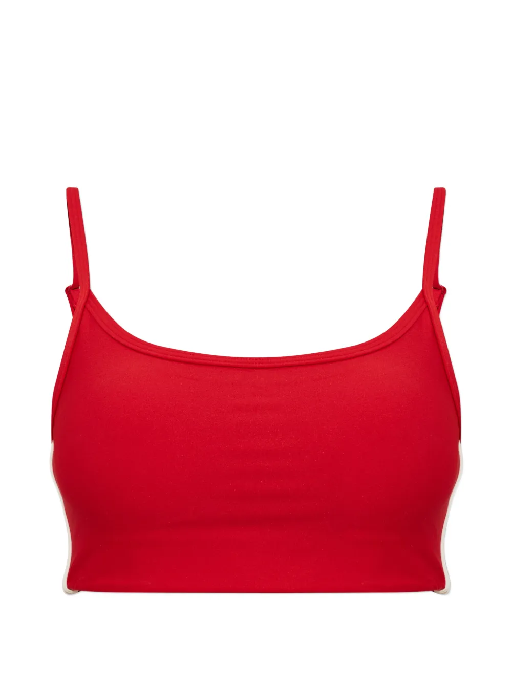 The Upside print-detail top - Rosso