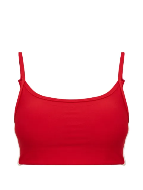 The Upside print-detail top