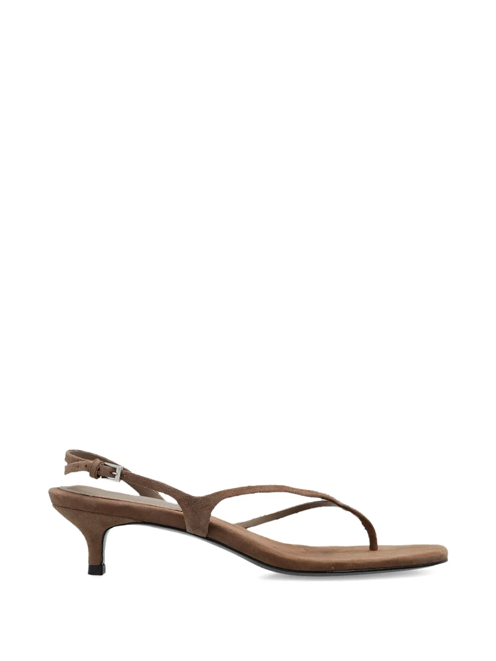 BLACK SUEDE STUDIO Mehak strap-leather sandals - Marrone