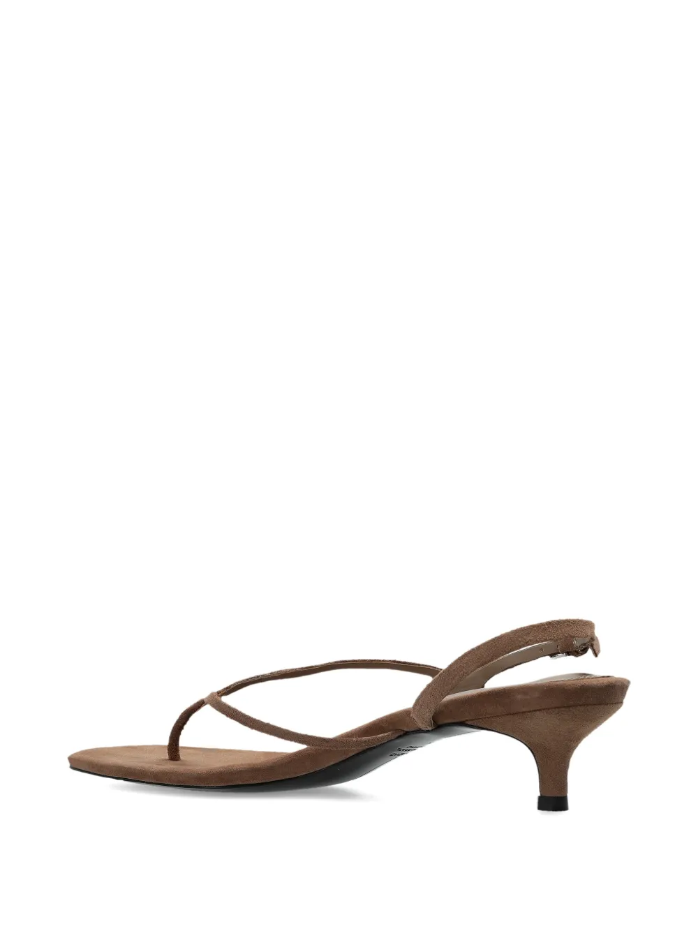  Black Suede Studio Mehak Strap-leather Sandals - Brown 
