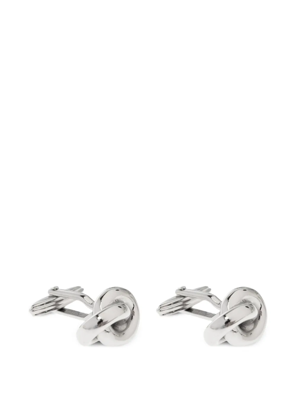 Lanvin knot-shape cufflinks - Silber
