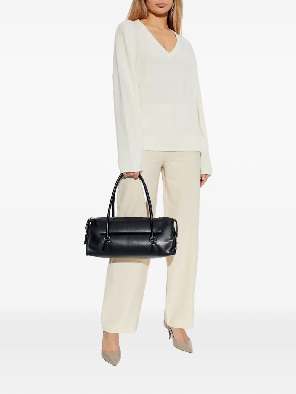 Branca Pointed-Toe Heeled Pumps