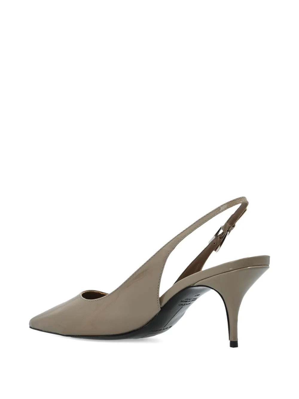 BLACK SUEDE STUDIO Branca pumps met puntige neus Beige