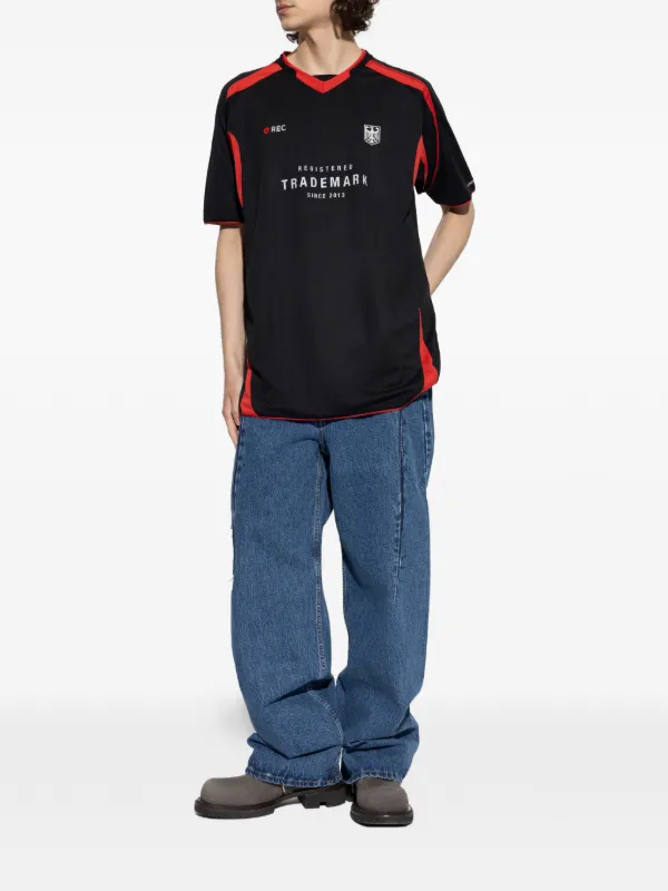 VETEMENTS Trademark Print t-shirt | Black | FARFETCH JO