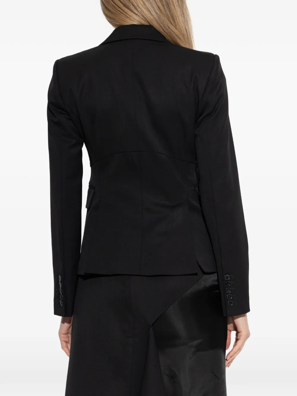 VETEMENTS Wollen blazer met knopen Zwart
