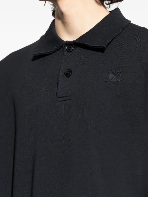 VETEMENTS ロングスリーブ ポロシャツ | ブラック | FARFETCH JP