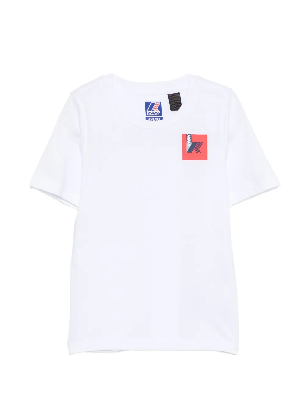 K Way Kids logo T-shirt - Bianco