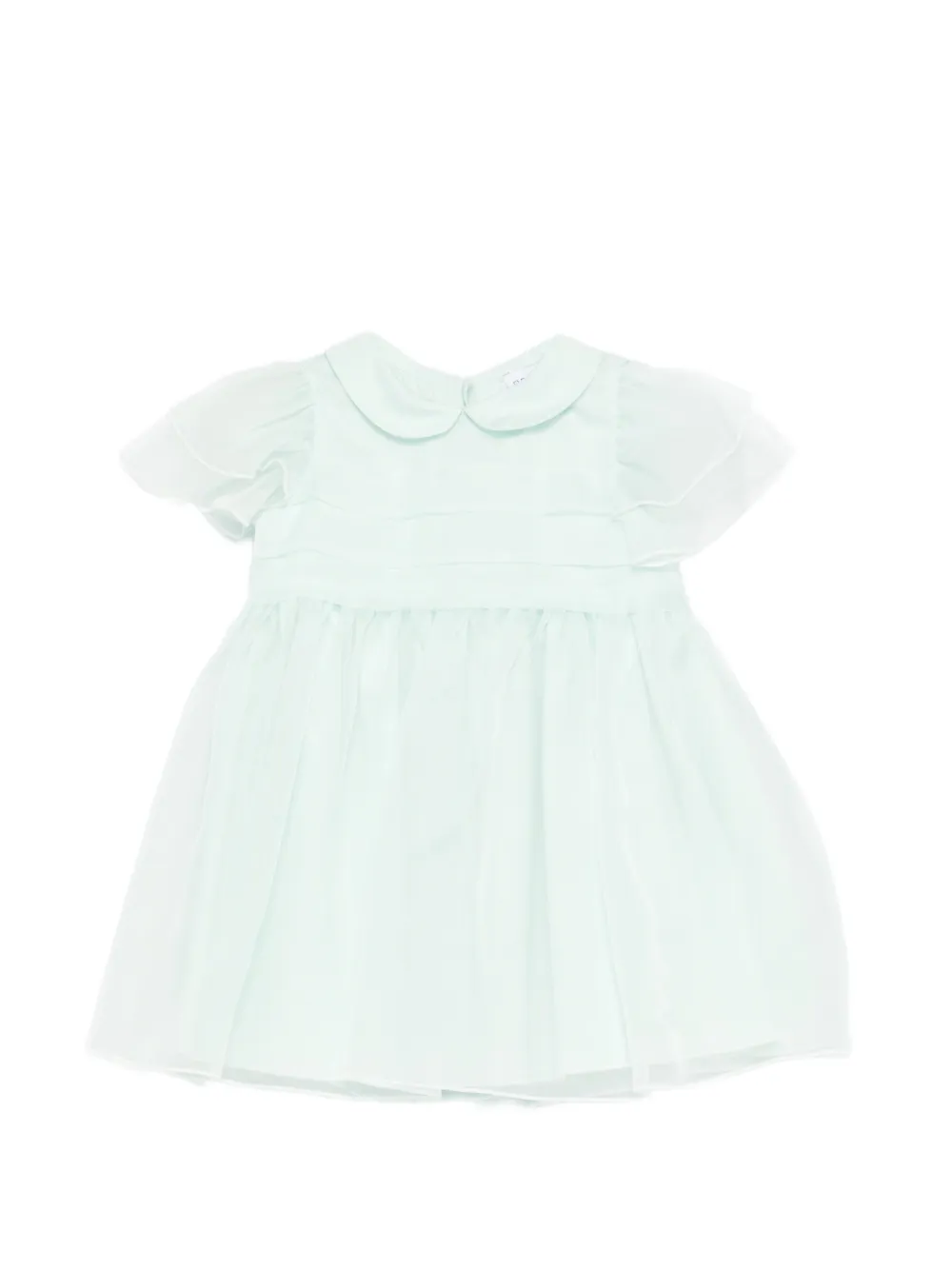 Emporio Armani Kids peter-pan-collar dress - Verde