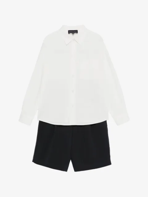 Emporio Armani Kids button-fastening shorts set