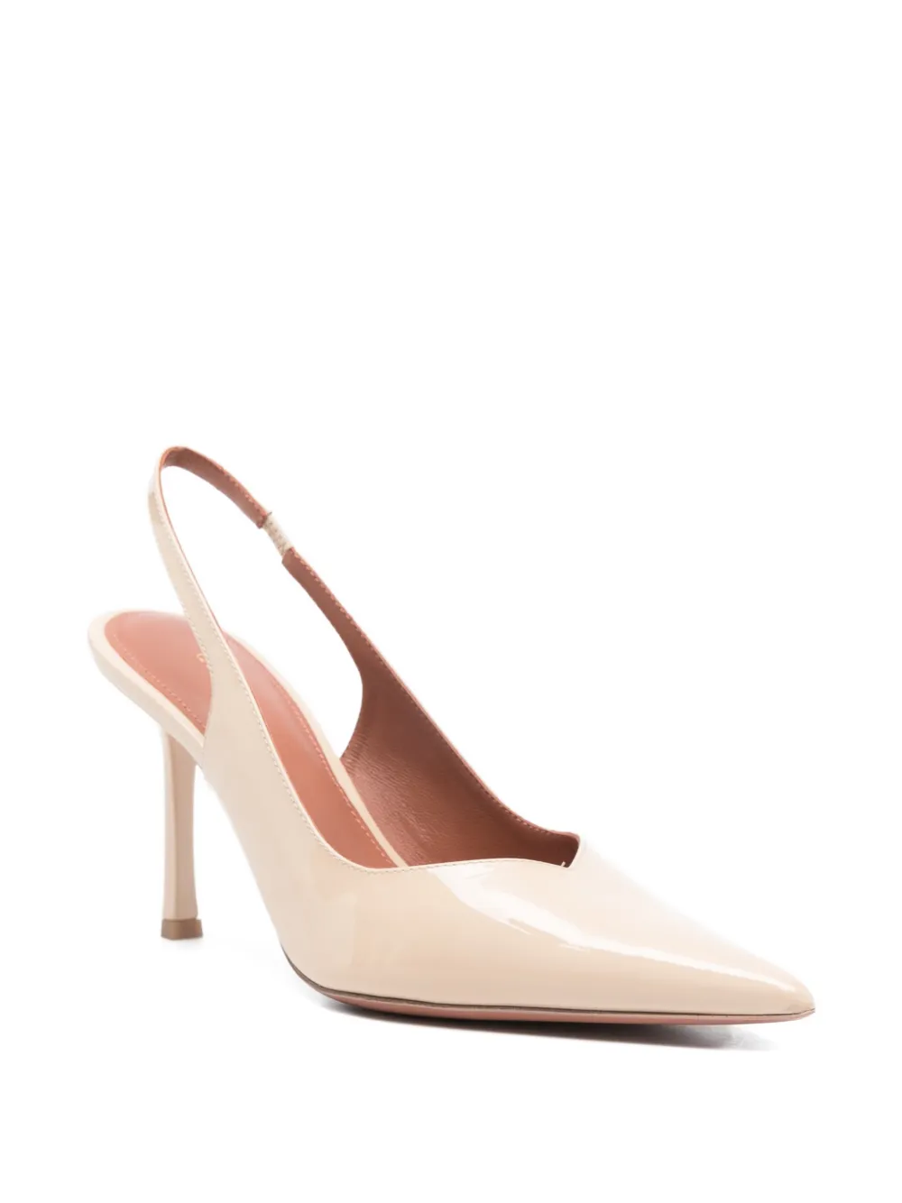 Castagna Darya slingback pumps met puntige neus Beige