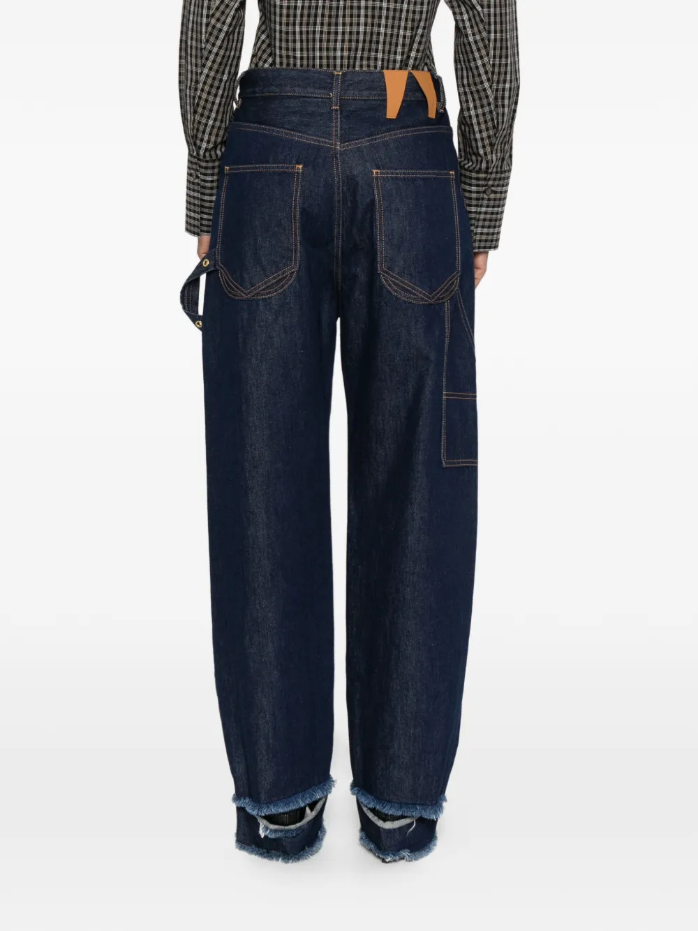 DARKPARK Lisa jeans met franje Blauw