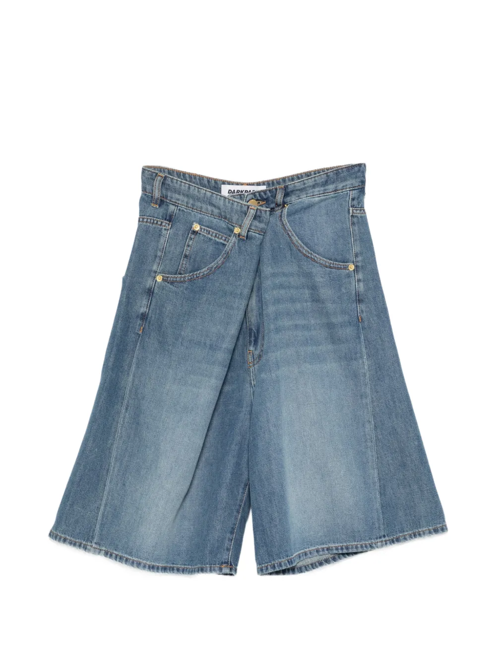 DARKPARK wide-leg denim shorts - Blu