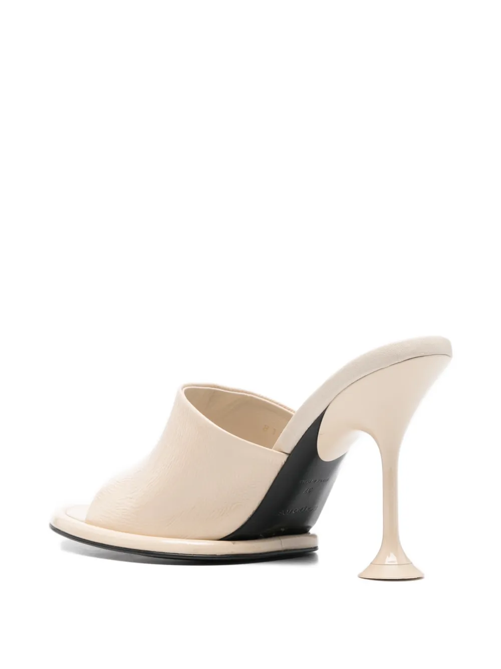 Sergio Rossi Leren sandalen Beige