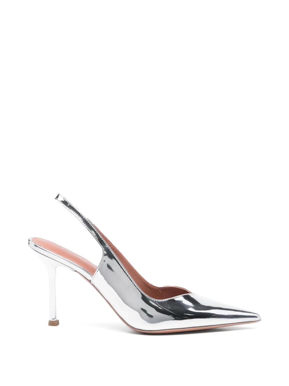 Castagna Darya slingback pumps met puntige neus Zilver