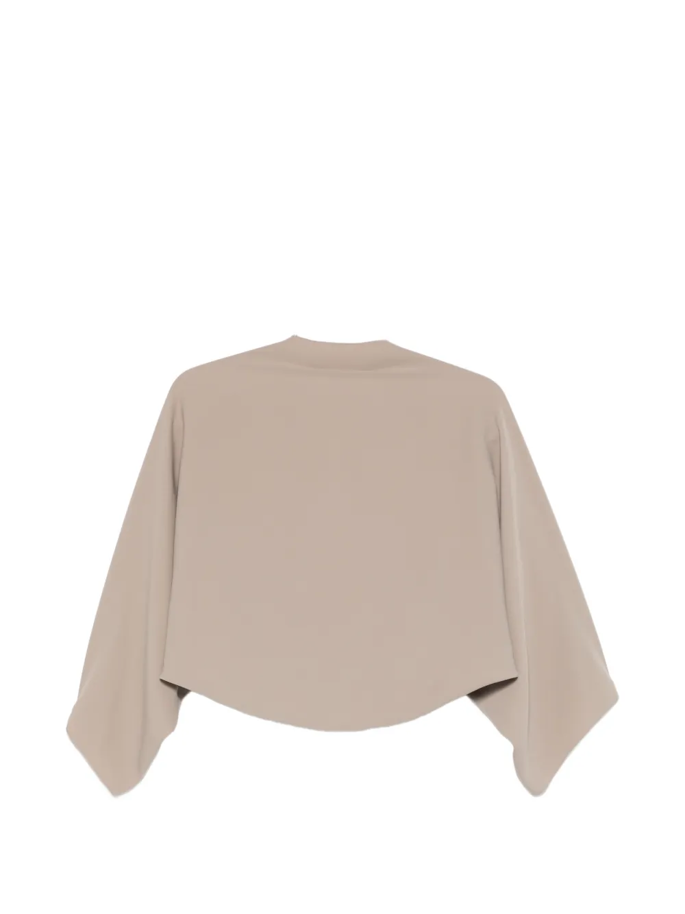 MM6 Maison Margiela Gedrapeerde blouse met V-hals Groen