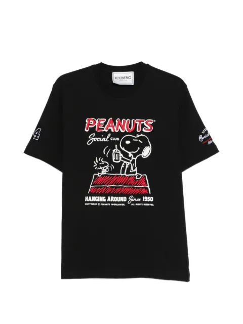 Iceberg peanuts-embroidered T-shirt