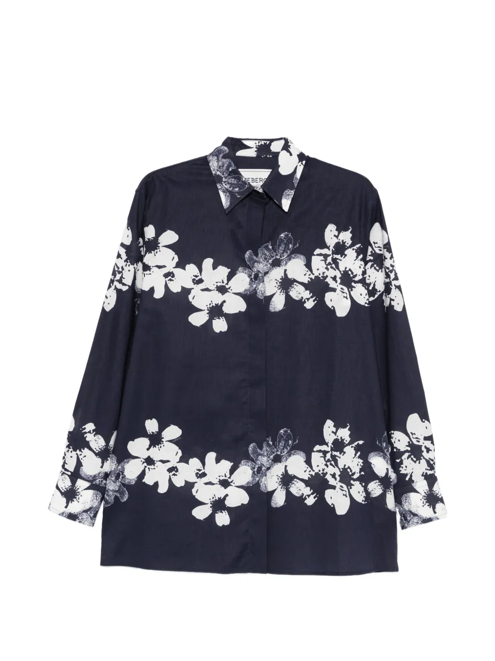 Iceberg floral shirt - Blu