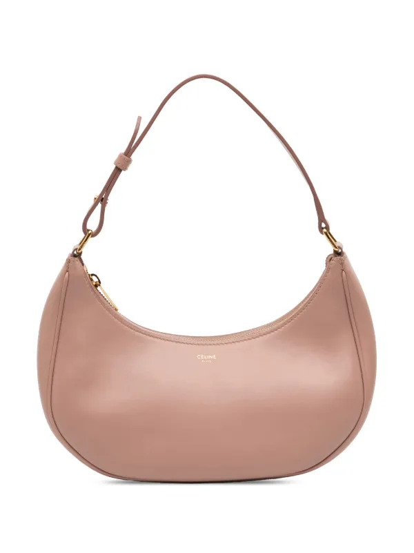 Celine Pre-owned 2021 Medium Smooth Calfskin Ava Shoulder Bag in Pink