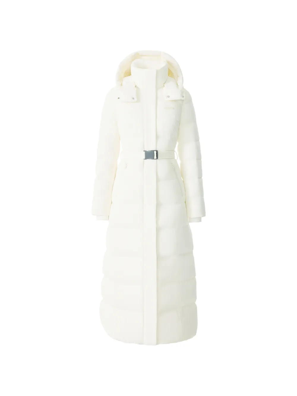 Mackage hooded belted coat - Nude