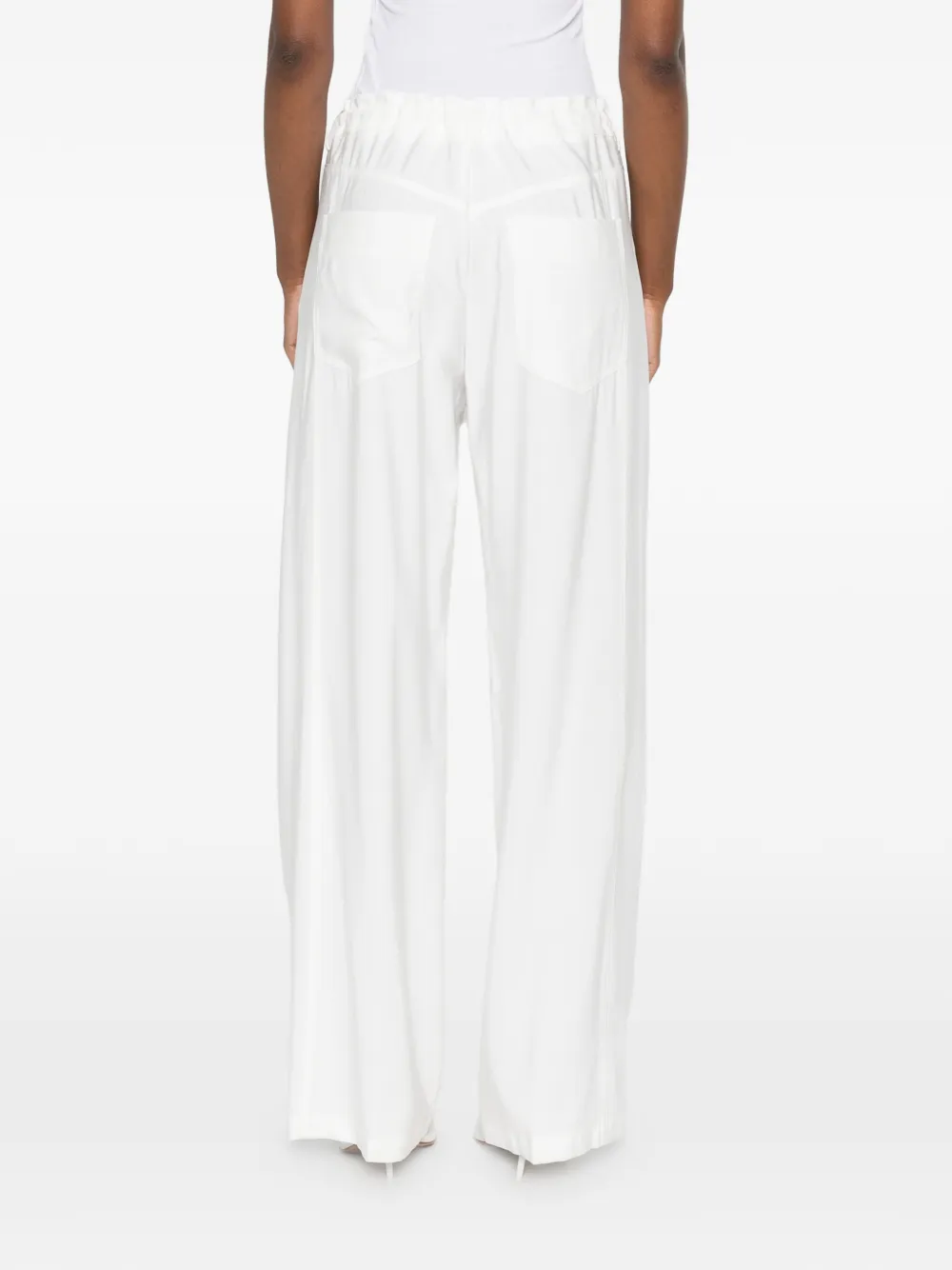 DARKPARK Straight broek Wit