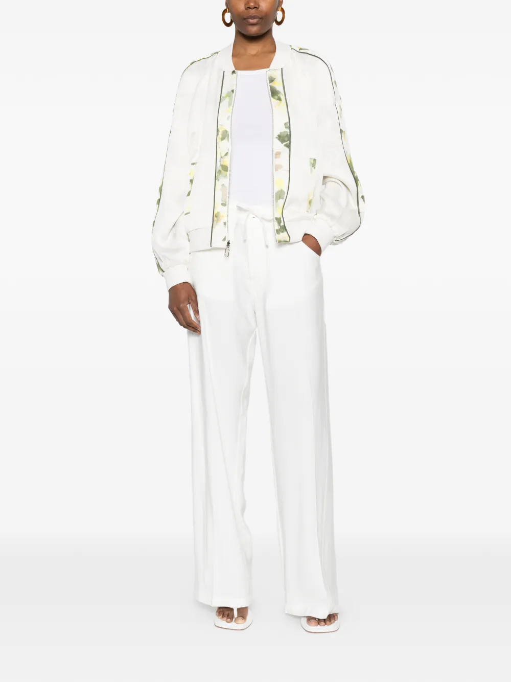 DARKPARK straight trousers - Bianco