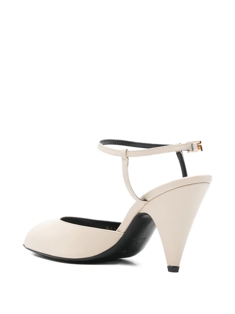 Sergio Rossi Beak sandalen met open neus Beige