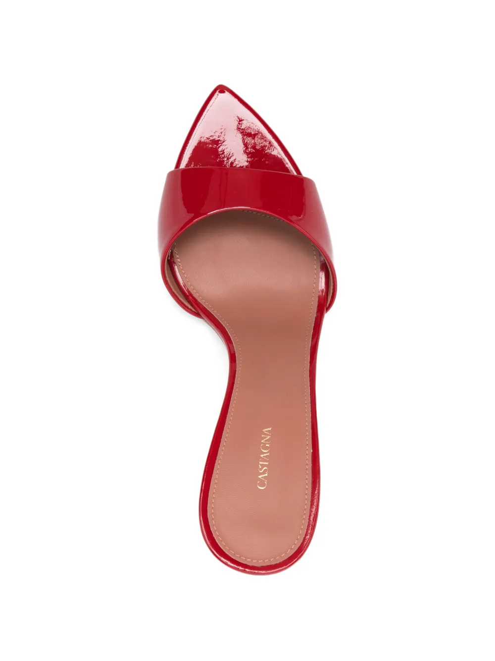 Castagna Alexia gelakte sandalen Rood