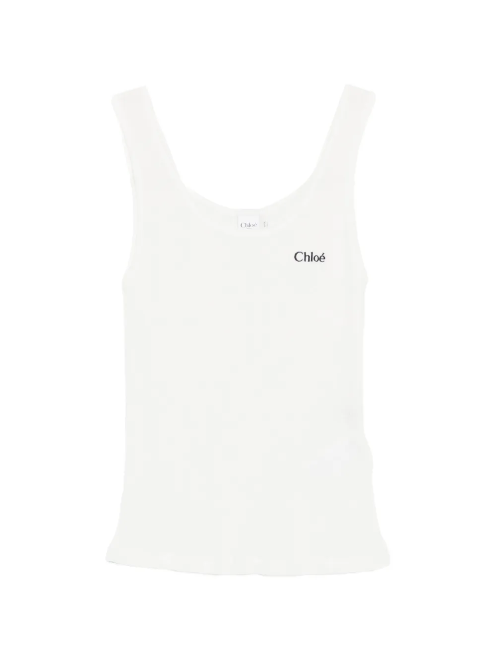 Chloé logo T-shirt - Bianco