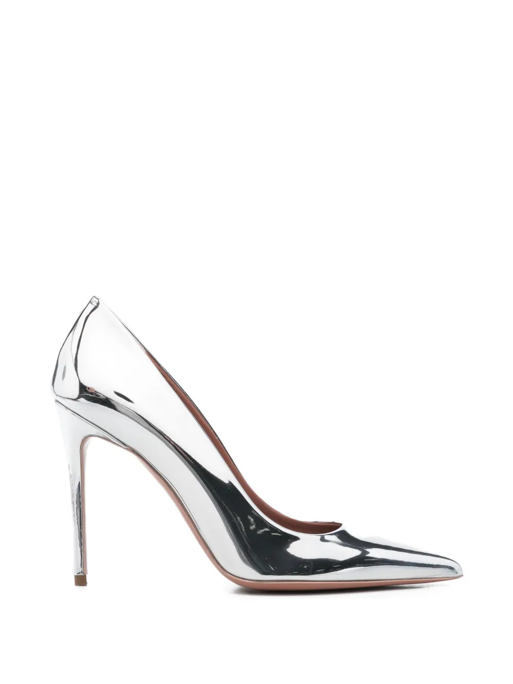 Castagna Pumps met puntige neus Zilver