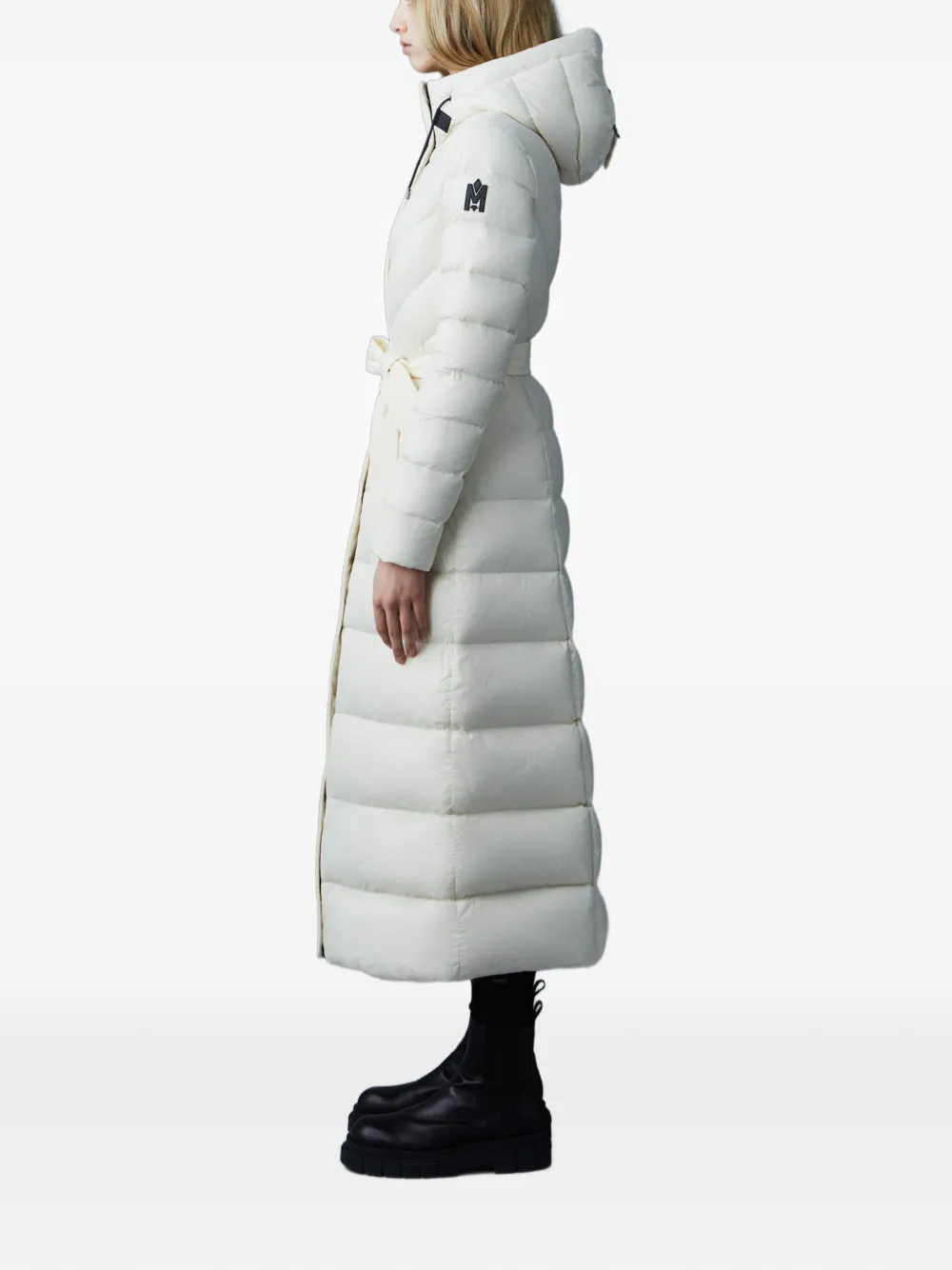  Mackage Canila-r Hooded Belted Jacket - Neutrals 