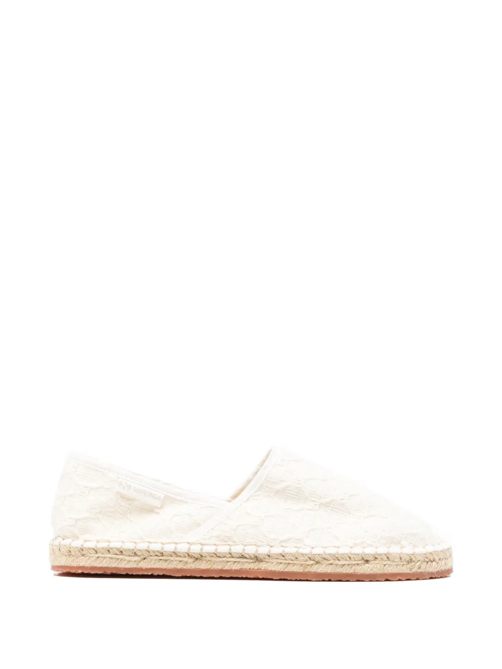 Superga 3009 crochet-knit espadrilles - Weiß