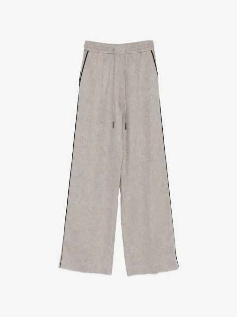 Iceberg pantalones con cordones en la pretina