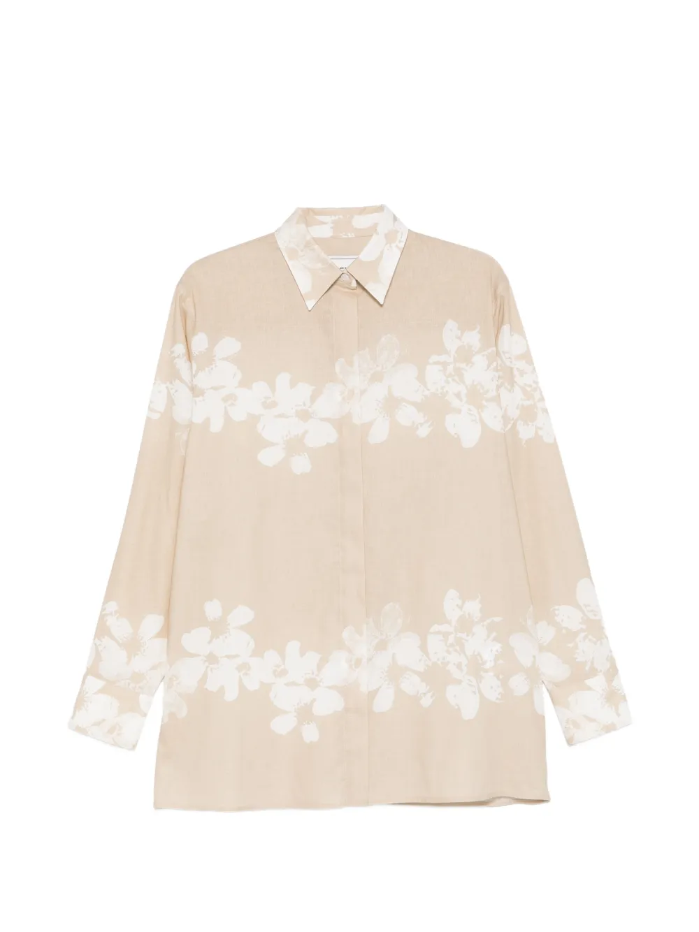 Iceberg floral shirt - Toni neutri