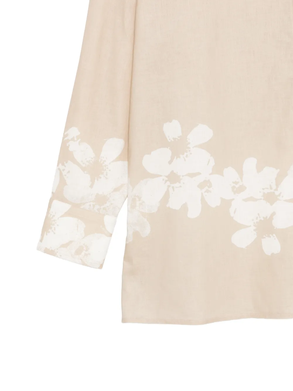  Iceberg Floral Shirt - Neutrals 